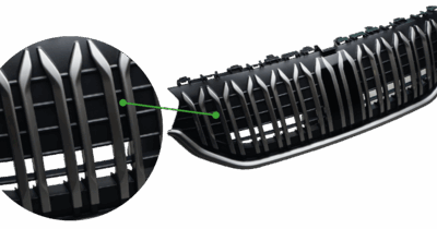 IDEALLY SUITED FOR THE AUTOMOTIVE TREND METALLIC DESIGN